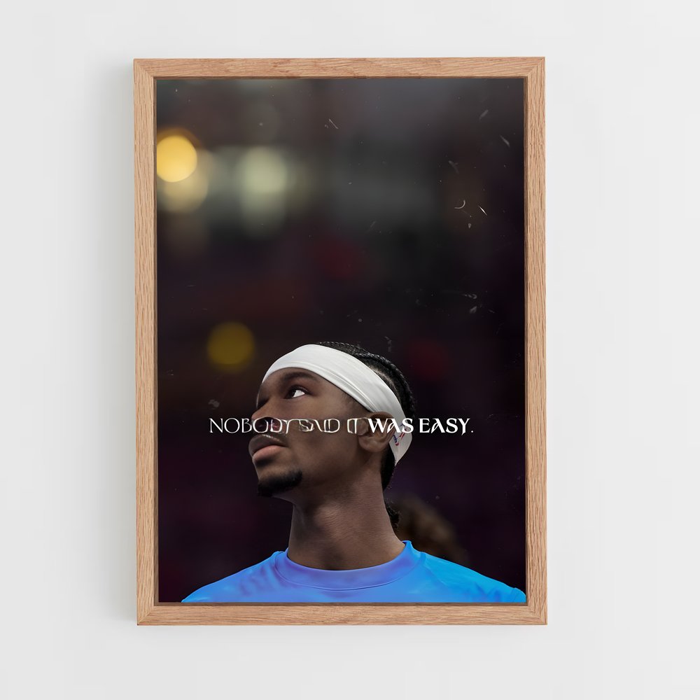 Poster Shai Plongée – affiche Basketball (vue 4)